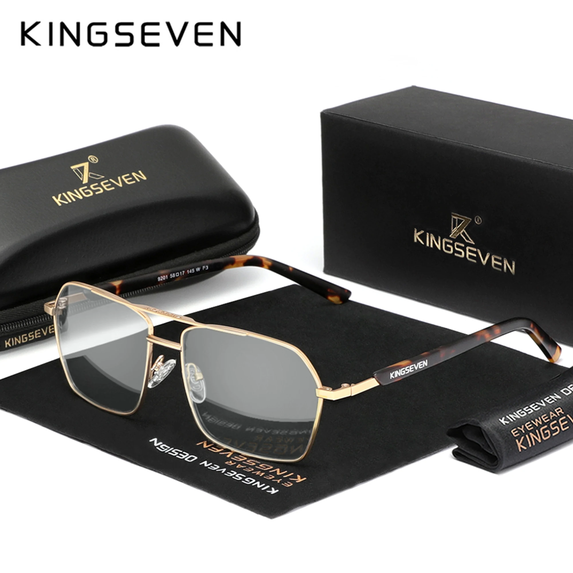 Tablet Accessories For Girls - KINGSEVEN Classic Anti-Blue-Light Glasses For Men