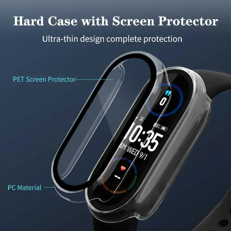 Tempered Glass+PC Case For Xia - Tablet Accessories For Girls 评论和价格