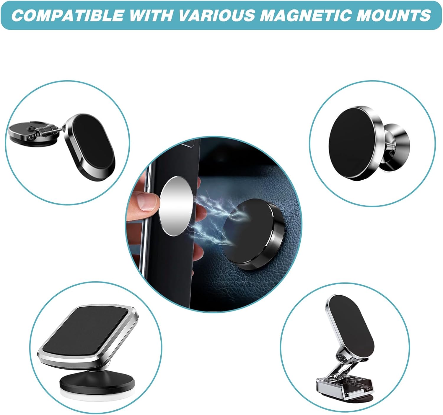 Thin Metal Plate Disk For Magn - Trimble Tablet Accessories 评论和价格