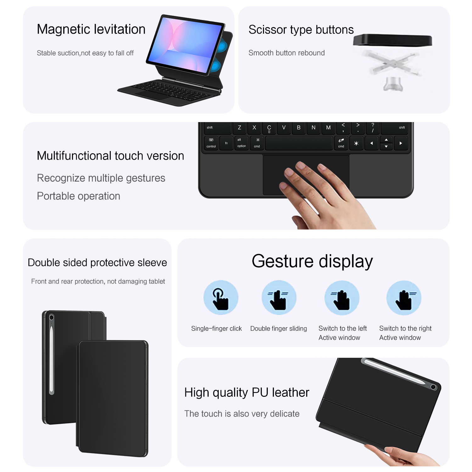 Magic Keyboard for Samsung Gal - Samsung Tablet With Accessories 评论和价格